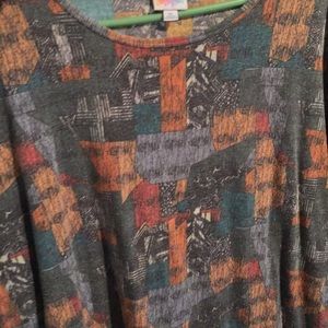 XL Irma - orange, red, gray, white